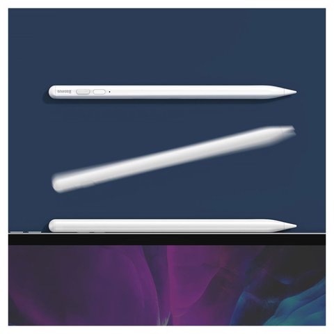 Стилус Baseus Writing Capacitive Stylus, активний, білий, #ACSXB-B02 Прев'ю 2
