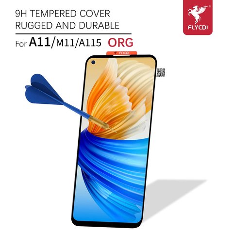 Дисплей FLYCDI для Samsung A115 Galaxy A11, M115 Galaxy M11, черный, без рамки Превью 4