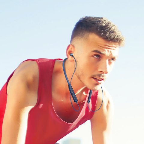 Гарнітура Hoco ES64, бездротова, чорна, з Bluetooth, на шию, #6931474784469 Прев'ю 2