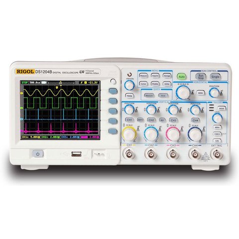 Osciloscopio digital de 4 canales RIGOL DS1204B Vista previa  4