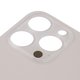 Housing Back Cover compatible with iPhone 14 Pro, (golden, no need to remove the camera glass, Original (PRC), big hole) Preview 1