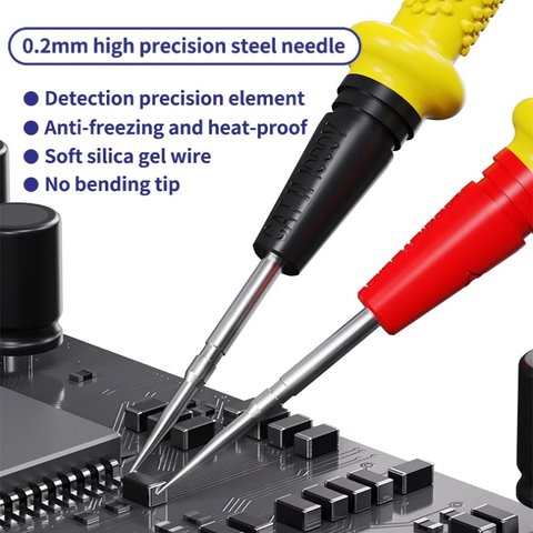 Test Lead for Multimeter Mechanic P40, (120 cm, 1000V, 20A) Preview 1