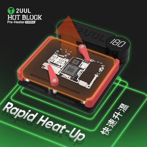 Preheating Platform 2UUL PH11, (0-245°С, 240W) Preview 3