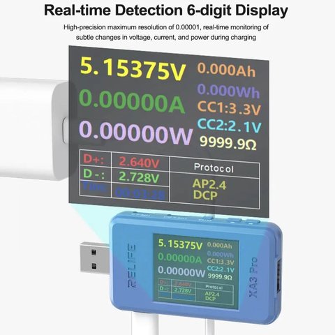 USB Tester RELIFE XA3 Pro Preview 2