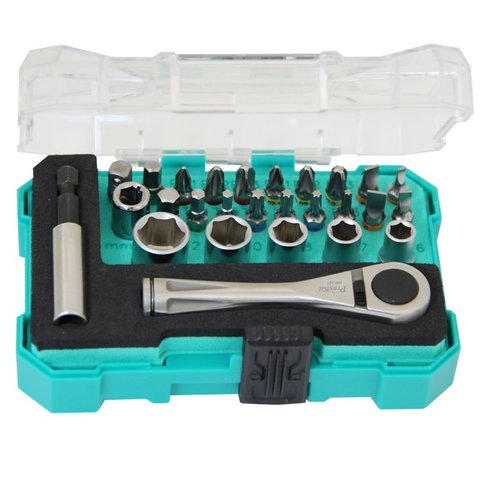 Juego de puntas de destornillador y llaves de vaso intercambiables Pro'sKit SD-2318M Vista previa  1