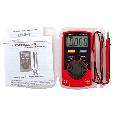 Multímetro digital  UNI-T UT120A Vista previa  1