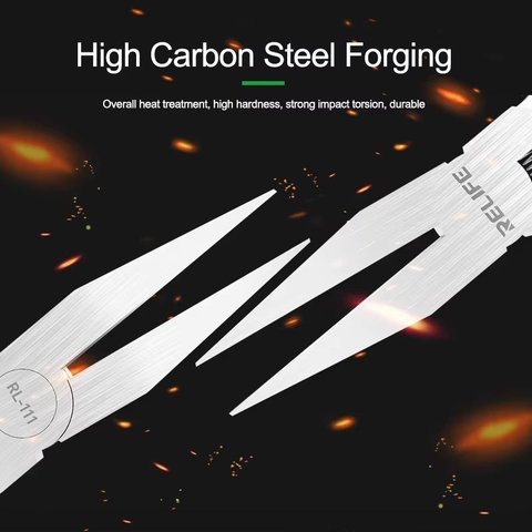 Pinza de pico largo RELIFE RL-111, 135 mm Vista previa  1