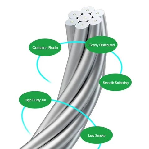 Estaño RELIFE HW1, 0,4 mm, 40 g, sin plomo Vista previa  3