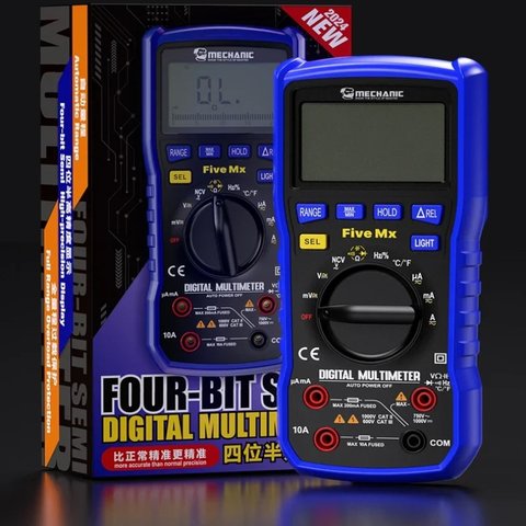 Multímetro Mechanic Five Mx, digital Vista previa  6