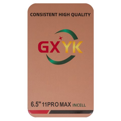 Pantalla LCD puede usarse con iPhone 11 Pro Max, negro, con marco, AAA, (TFT), GXYK Vista previa  1