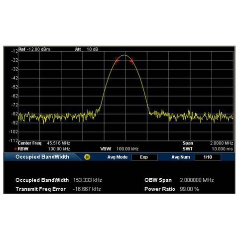 Программное расширение для измерения ACPR, OBW, CP, TDP RIGOL AMK-DSA800 Превью 6