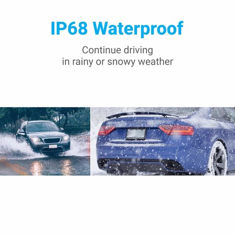 Камера заднего вида для парковки (универсальная, 120°, 720P) Превью 5