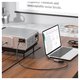 Адаптер Hoco UA21, для проектора, для монитора, VGA, USB тип-C, серый, #6931474784100 Превью 1