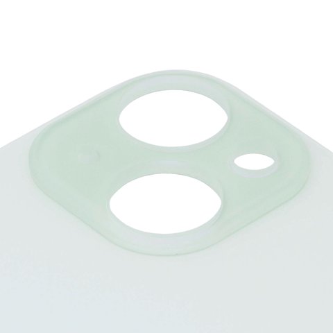 Задня панель корпуса для iPhone 15, зелена, не потрібно знімати скло камери, High Copy, big hole Прев'ю 1
