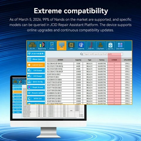 Програматор JCID U70 Gen 2 Прев'ю 5