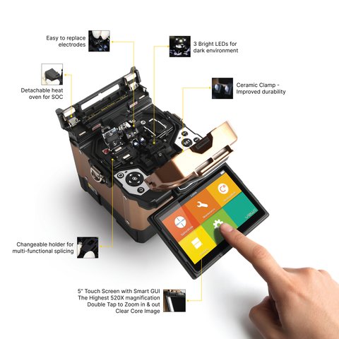 Зварювальний апарат для оптоволокна INNO Instrument View 5 Прев'ю 2