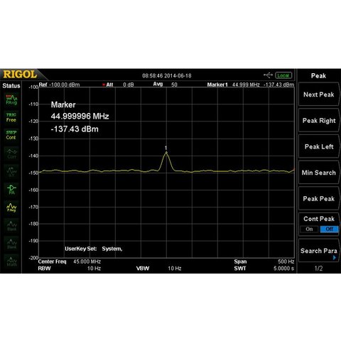 Аналізатор спектру RIGOL DSA710 Прев'ю 6