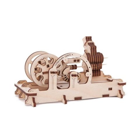 Rompecabezas mecánico 3D UGEARS "Motor" Vista previa  1